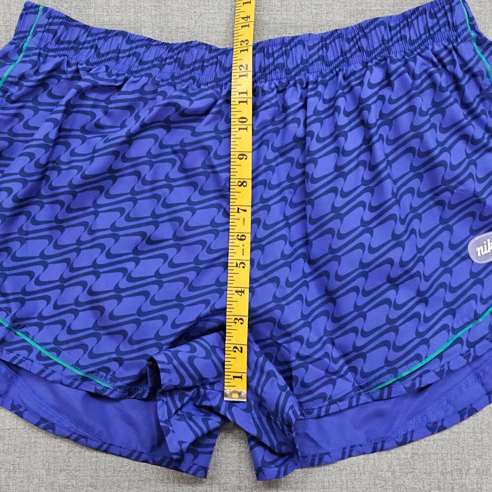 NWT Nike Shorts Womens Size XXL Purple Black Icon Clash Dri Fit Tempo Running - Picture 10 of 10